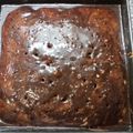 El cooksnap de Leonor Hofman cuando hizo Torta Negra Maluca.
