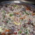 El cooksnap de Micaela Ozuna cuando hizo Chow Fan (Arroz salteado Chino).