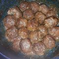 El cooksnap de Dika Elez cuando hizo Albóndigas de carne.
