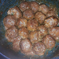 El cooksnap de Dika Elez cuando hizo Albóndigas de carne.