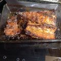El cooksnap de Marisol Espinosa cuando hizo Costillas de cerdo con salsa de mostaza y miel.