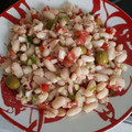 El cooksnap de Marta García Villaplana cuando hizo Ensalada de alubias.