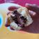 El cooksnap de Alita cuando hizo Muffin con corazón de Nutella.