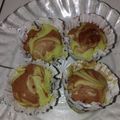 Cooksnap dari dyah untuk resep Bolu Kukus Marmer Pandan 2 Telur