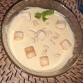 El cooksnap de Juan Antonio Iglesias cuando hizo Crema de puerro y patata.