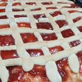 El cooksnap de Carina Guayare cuando hizo Pasta frola con harina leudante.