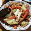 飯野俊雄 的 (影音) 蔥爆豬肉 cooksnap
