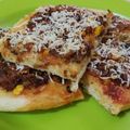 Cooksnap dari Bunda Sarah untuk resep Pizza Topping Wortel Jagung Sosis Homemade