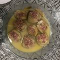 El cooksnap de Angeles Vivas Pazos cuando hizo Alcachofas en salsa blanca.
