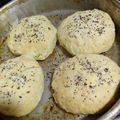 El cooksnap de Cecilia cuando hizo Pan express para hamburguesa (sin levadura) 🍔.