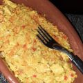 El cooksnap de Romy Casas cuando hizo Risotto de verdura y pollo.