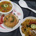 Bhumi Parikh's cooksnap of when they made પાવ ભાજી વિથ ભાજી પુલાવ.