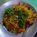 Nitu Kaur का कुकस्नैप जब उन्होंने मटर पोहा(poha matar (matar poha recipe in hindi बनाया था।