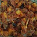 Cooksnap dari Dewi Santy Samosir untuk resep Sambel kentang ati pete balado