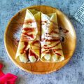 Cooksnap dari nidarudi untuk resep Resep Pisang Crepes Coklat Salju