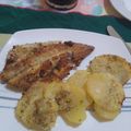 El cooksnap de paul reyes bustos cuando hizo Merluza al horno con papas.