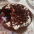 کوک اسنپ modesa Kitchen بعد از امتحان کردن کیک کاکائویی با رویه کرم پنیری.