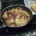 El cooksnap de patipu31 cuando hizo Conejo al ajillo con vino Montilla.