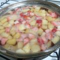 El cooksnap de Cesar cuando hizo Compota de pera y manzana 🍐🍎.