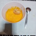 El cooksnap de river cuando hizo Crema de Zanahoria.