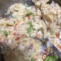 anne ohyang's cooksnap of when they made [深夜食堂] 日式馬鈴薯沙拉 （低卡瘦身版）.