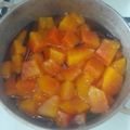 El cooksnap de yulyberth cuando hizo Dulce de lechosa (papaya).