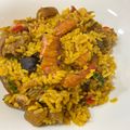 Brenda Njemanze's cooksnap of when they made NATIVE JOLLOF RICE /PALM OIL RICE - IWUK EDESI RECIPE.