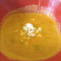 El cooksnap de marisolave2 cuando hizo Crema de pimiento Morrón.