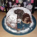 elisabeth977 Cooksnap-ja, amikor elkészítette a(z) Boci kuglóf (csoki foltos)🐮🐄🥮 receptet.