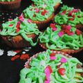El cooksnap de Sabri Carrizo Farías cuando hizo Cupcakes de mantecol con corazón de chocolate.
