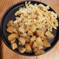 El cooksnap de Diana Fernández cuando hizo Pasta al burro.