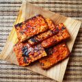 Cooksnap dari Beranda Aqlan untuk resep Tempe Panggang Saus Tiram