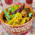 Madhu Jain का कुकस्नैप जब उन्होंने लौकी और दाल बड़ी की सब्जी (lauki dal badi ki sabji recipe in Hindi) बनाया था।
