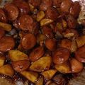 Cooksnap dari siska Ferdiani untuk resep Kentang sosis masak kecap