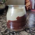 El cooksnap de Brais Piñeiro cuando hizo Tarta dos chocolates con Lotus en vasitos 🥧.