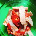 Cooksnap của Thu Mèo khi họ làm theo món Đậu, chả sốt cà chua