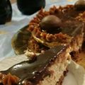 El cooksnap de Nora Urriza cuando hizo Bon o bon cheesecake.