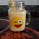 El cooksnap de salud machi cuando hizo Batido de piña, plátano, leche de almendras y semillas de chia.