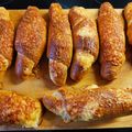 Andrea Slezsák Bazsóné Cooksnap-ja, amikor elkészítette a(z) Sajtos kifli receptet.