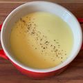 Mara's cooksnap of when they made Sweet Corn Soup.