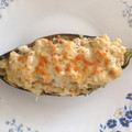 El cooksnap de Isa Sasms Loens cuando hizo Berenjenas rellenas de mejillones y gambas.