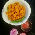 ANJANA GUPTA का कुकस्नैप जब उन्होंने मिनी सोया चंक्स पकौड़ा (Mini soya chunks pakoda recipe in hindi) बनाया था।
