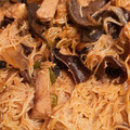 El cooksnap de Dario Mateu cuando hizo Solomillo de cerdo a la soja con setas y noodles de arroz.