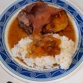 El cooksnap de Roberto Steren cuando hizo Bondiola al ananá con salsa agridulce.