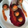El cooksnap de C cuando hizo Albóndigas de berenjena con salsa de piquillo - Mambo Cecotec.