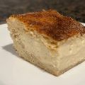 El cooksnap de Monín cuando hizo Churro cheesecake.