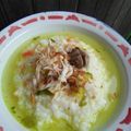 Cooksnap dari Sweet.icedtea_ untuk resep Bubur ayam kuah kuning