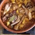 El cooksnap de Carlos Gómez Guzmán cuando hizo Conejo a la Cazuela.