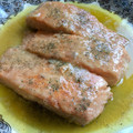 El cooksnap de Paco cuando hizo Salmón a la sidra (Carme).