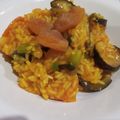 El cooksnap de Cynthia (Peti) cuando hizo RISOTTO De🍆Berenjenas y🍒Arándanos...!.